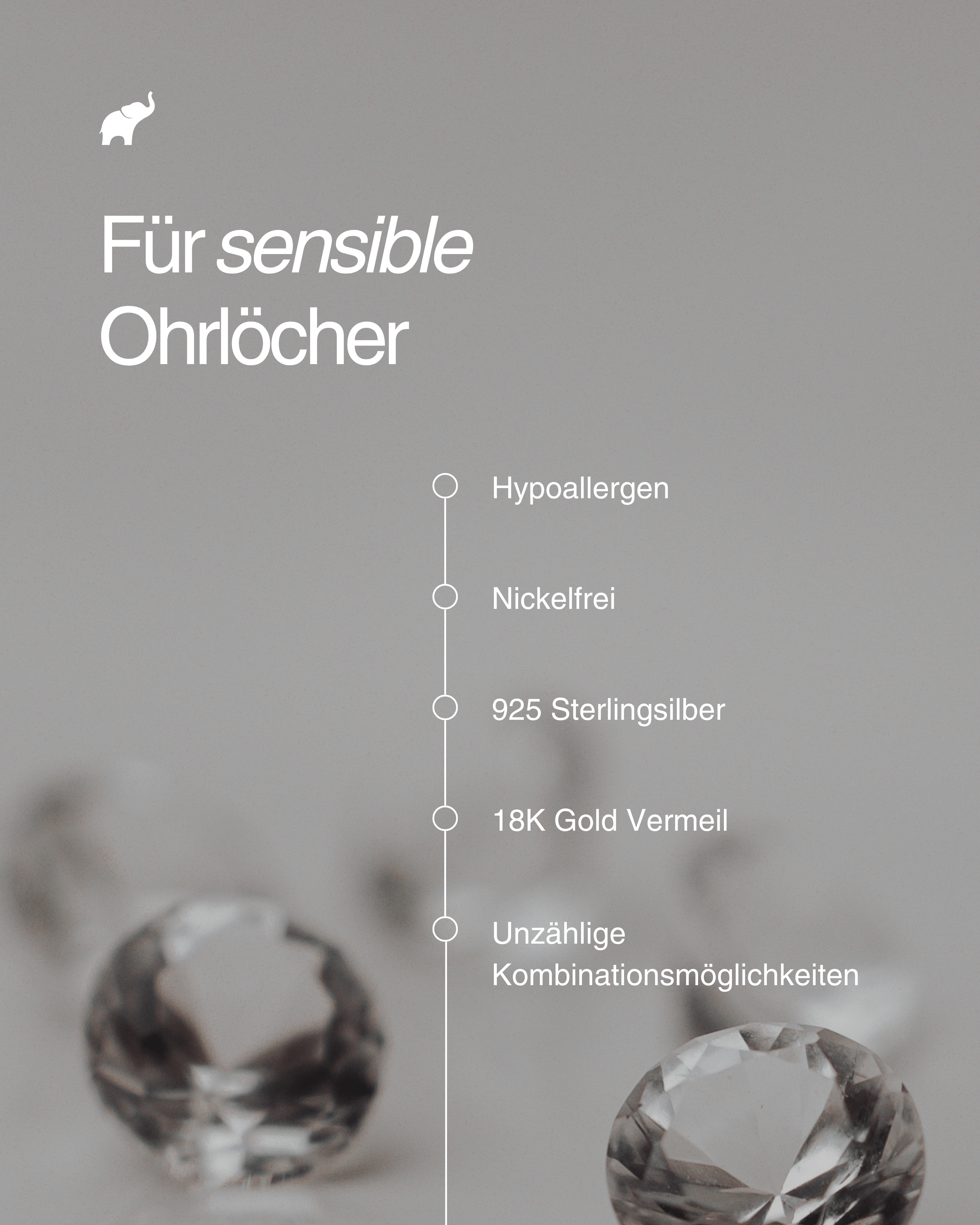 Leopardina Ohrstecker Nella & Sina