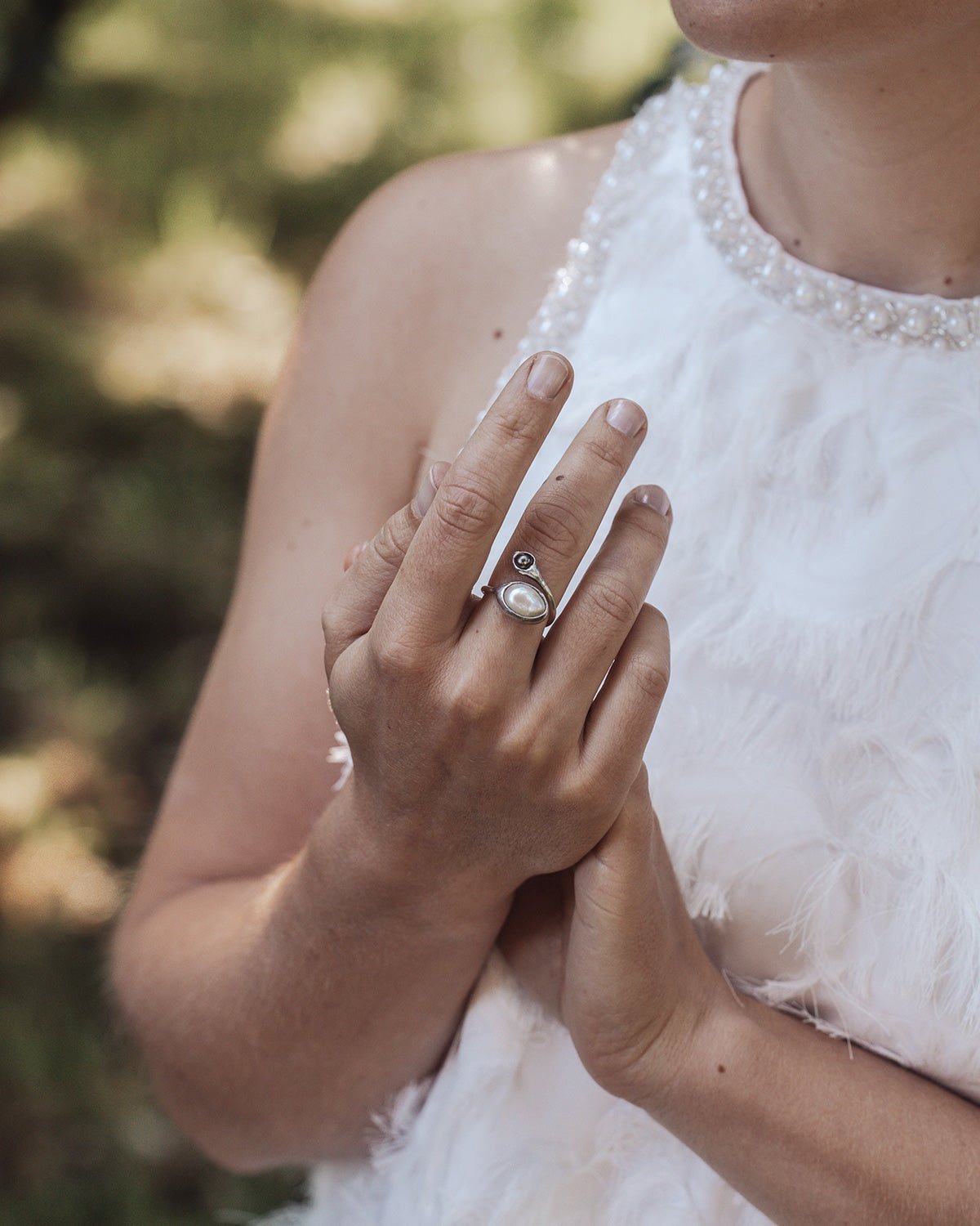 Rosies Perlen Ring Nella & Sina