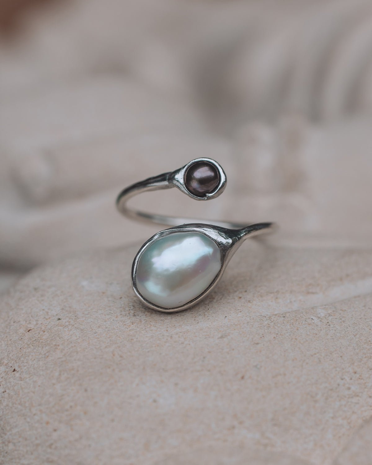 Rosies Perlen Ring Nella & Sina