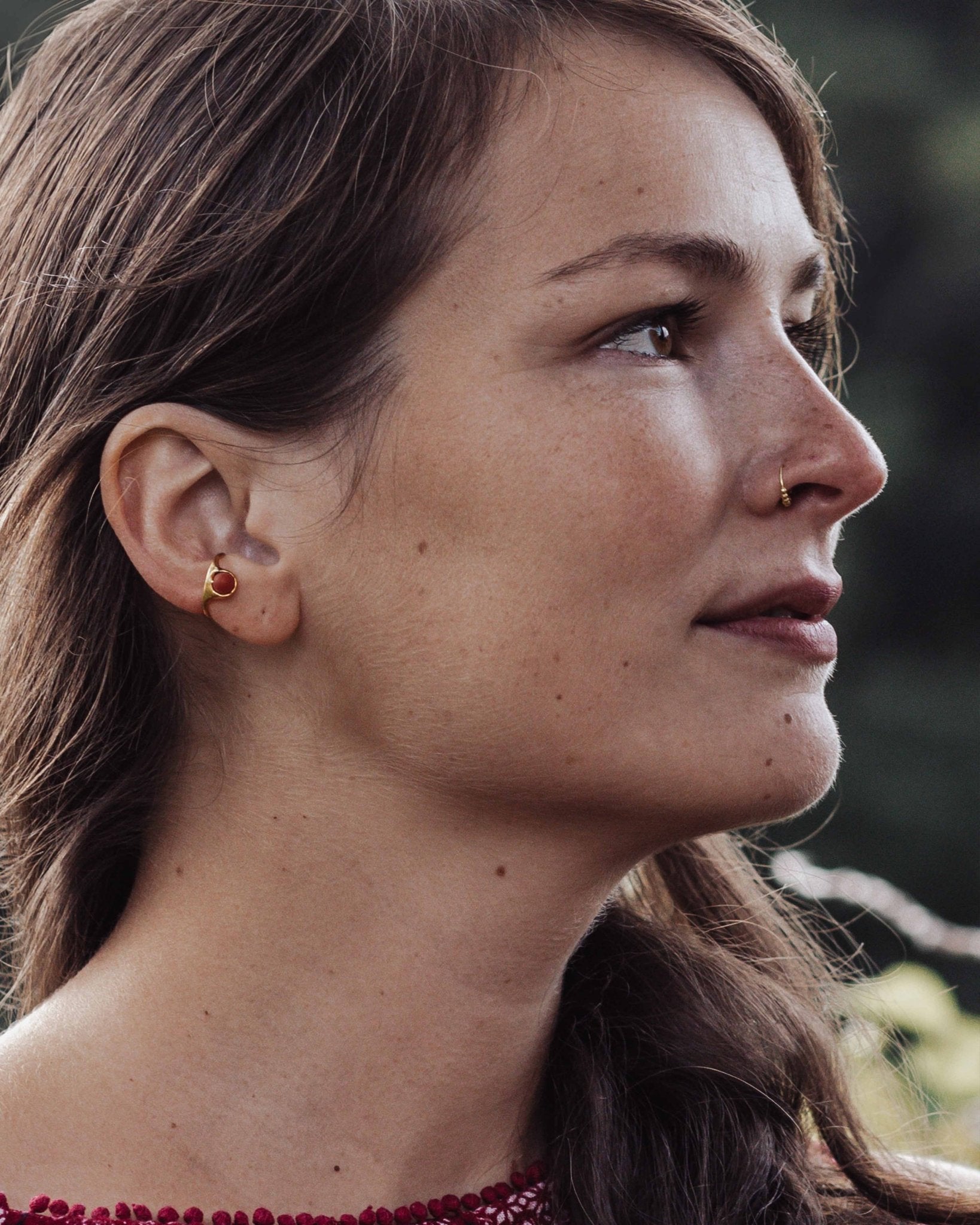 VALEA Earcuff Koralle Nella & Sina